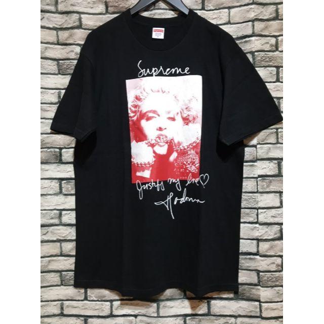 シュプリーム 18AW Madonna Tee マドンナフォトプリントTシャツ メンズ L-