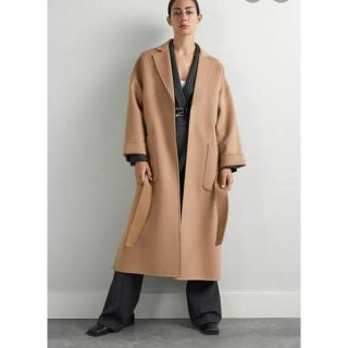 ザラ(ZARA)のZARA コート　ロングコート　オーバーサイズ　ウール　キャメル(ロングコート)