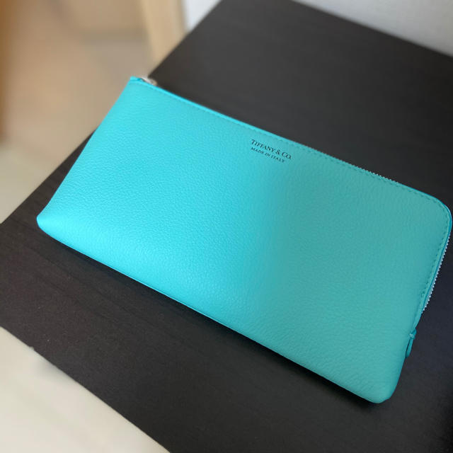Tiffany & Co. - 【超美品】ティファニー ジップウォレットの Tiffany & Co. - 【超美品】ティファニー ジップウォレットの