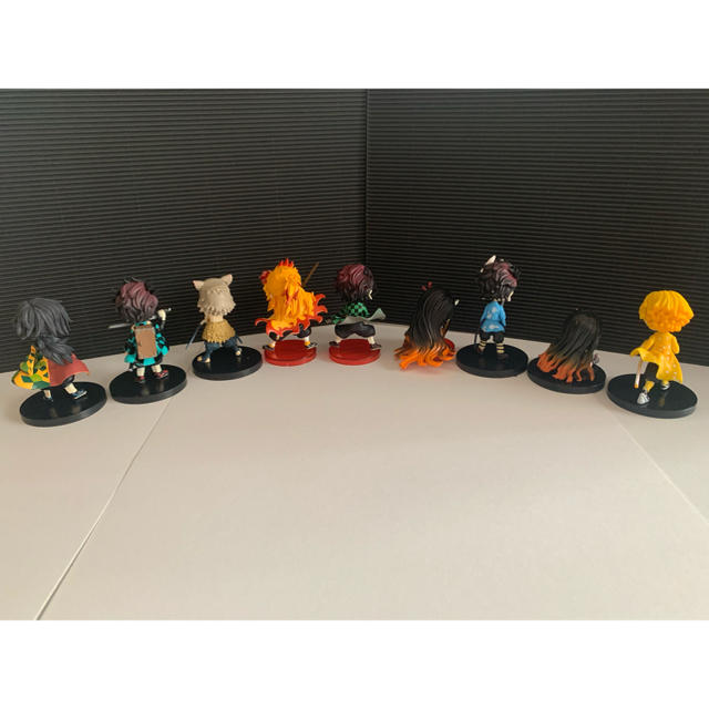 鬼滅の刃 フィギュアセット 9種類セット qposket 海外製 2