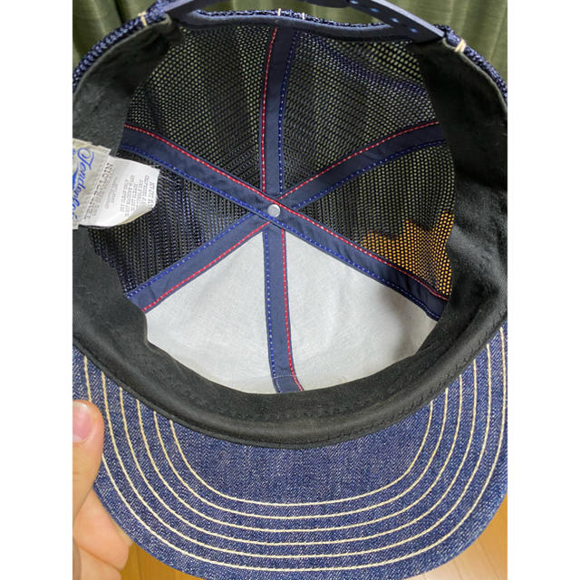 TENDERLOIN(テンダーロイン)のテンダーロイン　デニムキャップ メンズの帽子(キャップ)の商品写真