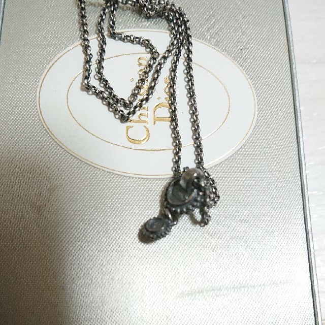 Christian Dior(クリスチャンディオール)の希少 Christian Dior ターコイズ ネックレス レディースのアクセサリー(ネックレス)の商品写真