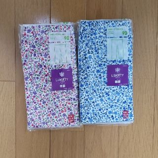 ユニクロ(UNIQLO)の新品　ユニクロ　リバティ　レギンス　花柄　90(パンツ/スパッツ)