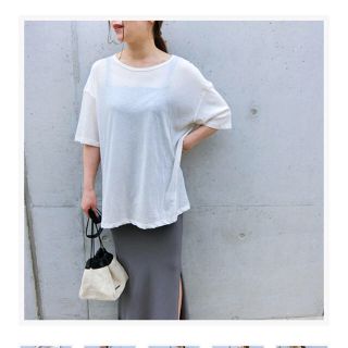 ザラ(ZARA)のhholic カットソー　(シャツ/ブラウス(半袖/袖なし))