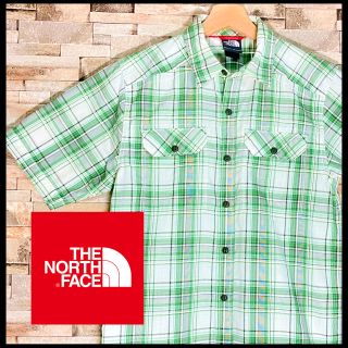 ザノースフェイス(THE NORTH FACE)のTHE NORTH FACE ノースフェイス 半袖シャツ チェック メンズ(シャツ)