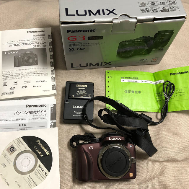 パナソニック LUMIX DMC-G3 ブラウン - ミラーレス一眼