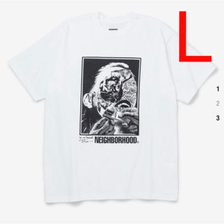 ネイバーフッド(NEIGHBORHOOD)のNEIGHBORHOOD NHKK-4 / C-TEE . SS 白 L 送料込(Tシャツ/カットソー(半袖/袖なし))