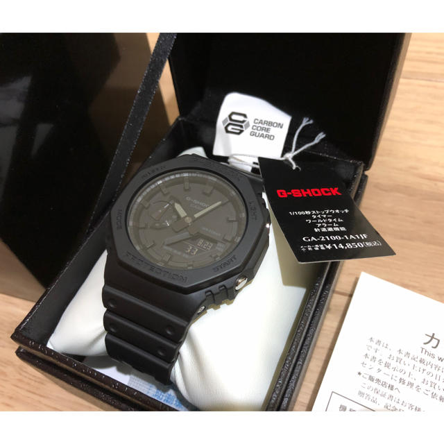 カシオ CASIO G-SHOCK GA-2100-1A1JF 新品　2本セット