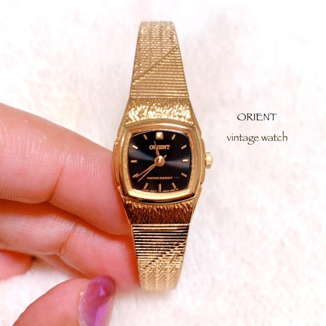 【ORIENT】ヴィンテージ 腕時計　稼働品　美品　オリエント　vintage