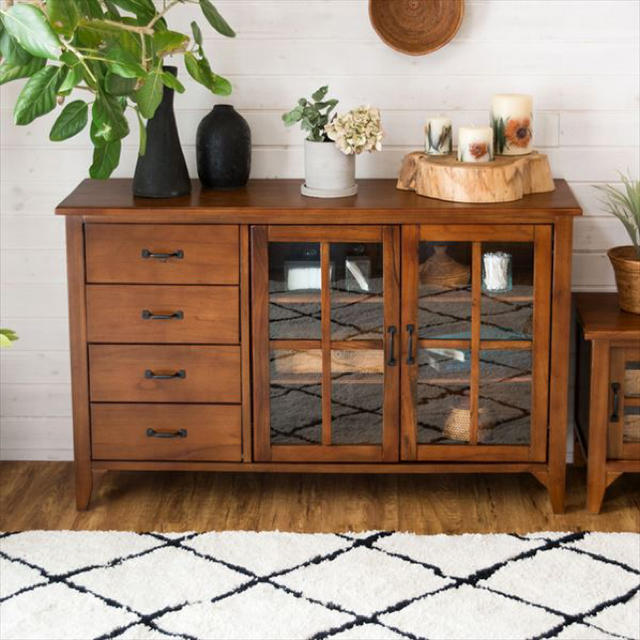 激安メーカー直送品 【送料無料】Mindy Wood Cabinet W1200 インテリア
