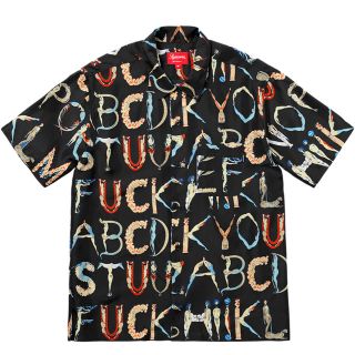 Supreme Alphabet Silk Shirt