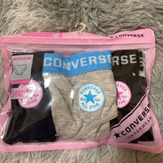 コンバース(CONVERSE)の【新品未使用】コンバースレディース綿パンツ3つセット(ショーツ)