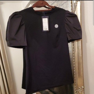 バーニーズニューヨーク(BARNEYS NEW YORK)の20SS 新品 完売 ボーダーズアットバルコニー パフTシャツ ヨーコチャン(Tシャツ/カットソー(半袖/袖なし))