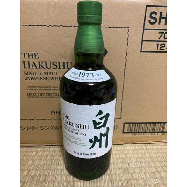 サントリー(サントリー)の白州ウイスキーNV 700ml 12本セット　箱無し 食品/飲料/酒の酒(ウイスキー)の商品写真