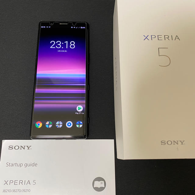 Xperia 5 グローバル版 J9210 SIMフリー　グ