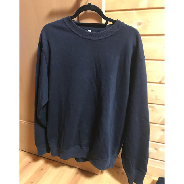 UNIQLO(ユニクロ)のユニクロ　フリース　Ｌ　黒 メンズのトップス(スウェット)の商品写真