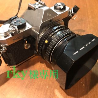 ペンタックス(PENTAX)の【rky様専用】PENTAX MX ★ジャンク品　同ブランド望遠レンズ付き(フィルムカメラ)