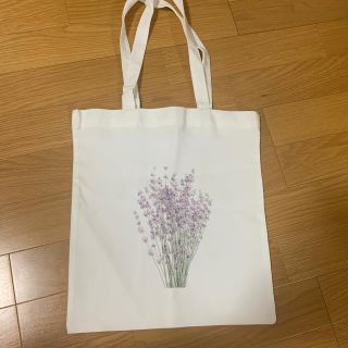 トートバッグ　花　エコバッグ(トートバッグ)