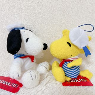 スヌーピー(SNOOPY)のSNOOPY  ころりんふわりん　マリンぬいぐるみ(キャラクターグッズ)