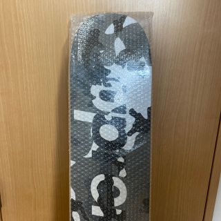 シュプリーム(Supreme)のsupreme camo logo skateboard ステッカー1枚付(スケートボード)