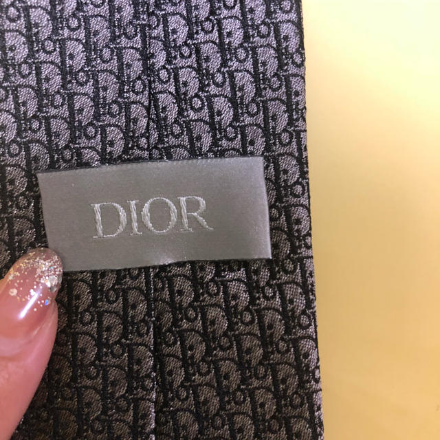 ✨ほぼ未使用✨ Dior ＊ トロッター柄 ネクタイ ♡正規品♡