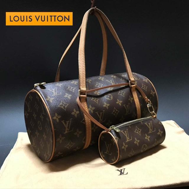 在庫処分大特価!!】 LOUIS VUITTON ポーチ付き パピヨン30 b1u2y34【極