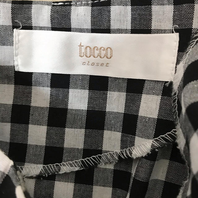 tocco(トッコ)のtocco closet ウエストレースギンガムチェック　ワンピース　マキシ レディースのワンピース(ロングワンピース/マキシワンピース)の商品写真