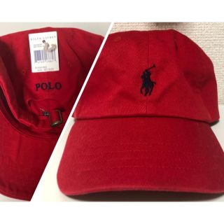 【期間限定お試し価格】帽子ポロラルフローレン 帽子(レッド/赤色系)の通販 55点 | POLO RALPH