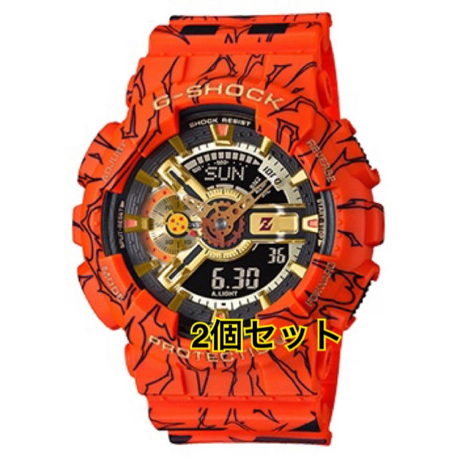 史上一番安い ドラゴンボール - G-SHOCK コラボ 2個セット G-SHOCK 腕時計(デジタル)