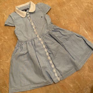 トミーヒルフィガー(TOMMY HILFIGER)の夏物 SALE☆ TOMMY HILFIGER シャツワンピ　女の子　100cm(ワンピース)