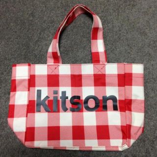 キットソン(KITSON)のkitson☆チェック柄トートバッグ(トートバッグ)