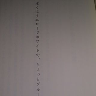 ぼくはイエローでホワイトで、ちょっとブルー(ノンフィクション/教養)