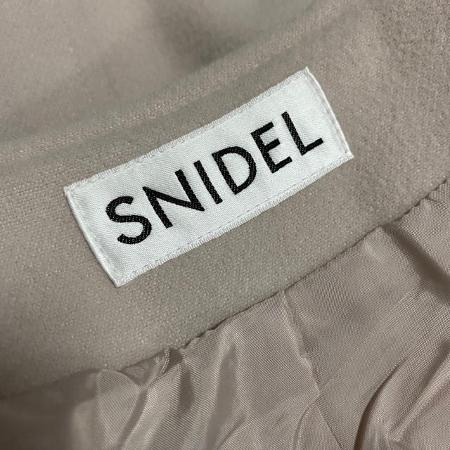 SNIDEL(スナイデル)の【即納】 SNIDEL スナイデル ガウンコート ロングコート ピンク F レディースのジャケット/アウター(ガウンコート)の商品写真