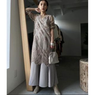 ◎ ameri vintage ◎3WAY LAYERED LACE DRESS