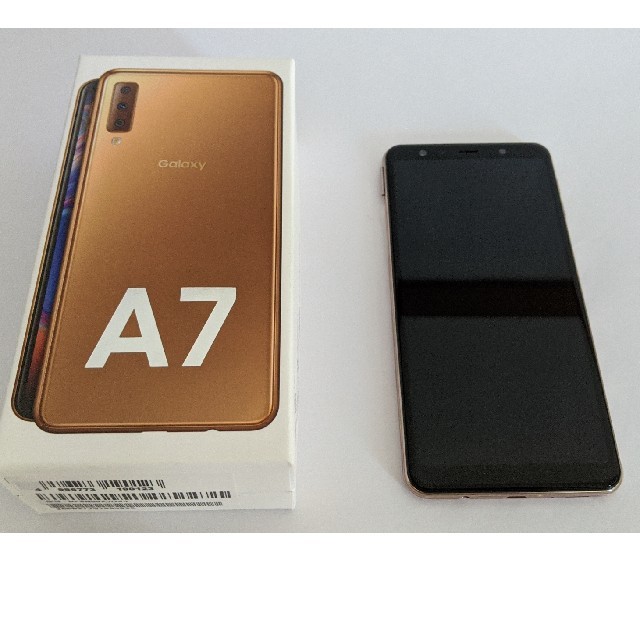 【美品】Galaxy A7 ゴールド