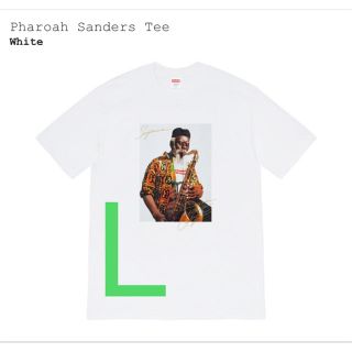 シュプリーム(Supreme)のsupreme pharoah sanders tee 白L 送料込(Tシャツ/カットソー(半袖/袖なし))