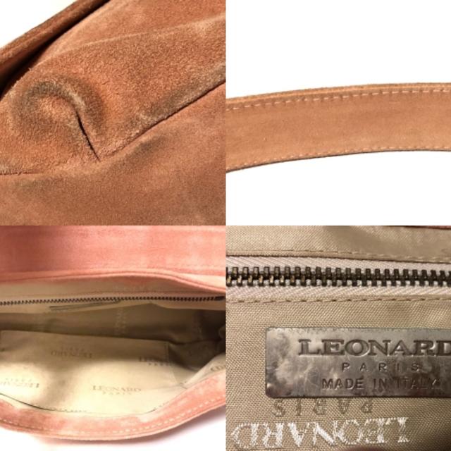 LEONARD(レオナール)のレオナール ショルダーバッグ ピンク レディースのバッグ(ショルダーバッグ)の商品写真