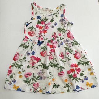 エイチアンドエム(H&M)のH&M花柄ワンピース90cm新品(ワンピース)