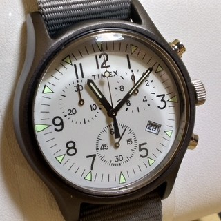 タイメックス(TIMEX)のTIMEX　MK1 アルミニウム クロノ　TW2T10900(腕時計(アナログ))