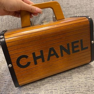 シャネル(CHANEL)のシャネルウッドバニティ(ハンドバッグ)