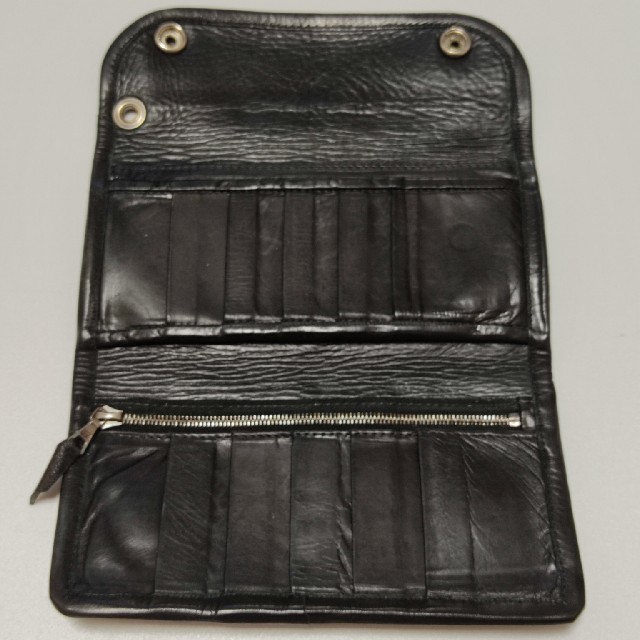 BILL WALL LEATHER(ビルウォールレザー)の（注）専用出品　BWL カスタムドラゴンロングウォレット　長財布 メンズのアクセサリー(その他)の商品写真