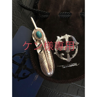 ゴローズ(goro's)の鷲見太郎　feather top・turquoise  30,800円(税込)(ネックレス)