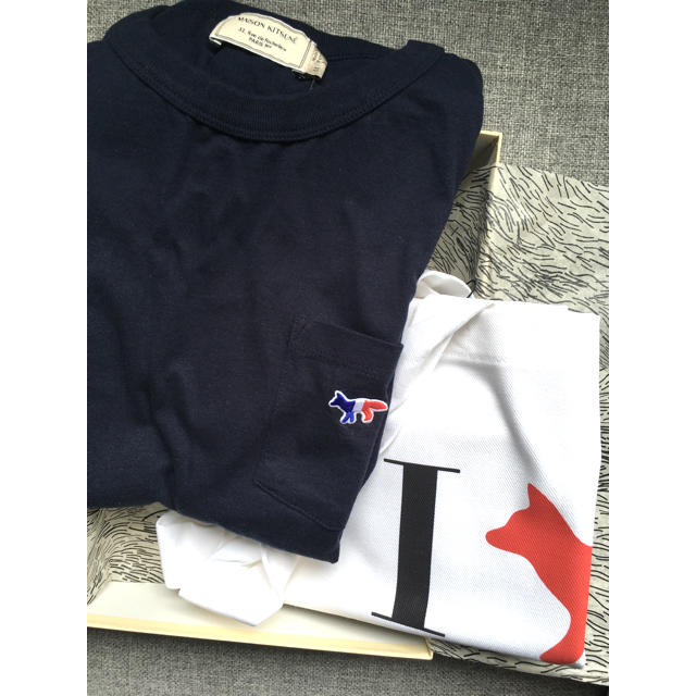 お見舞い MAISON KITSUNE' Tシャツ&トート メゾンキツネ(パリ直輸入 ...