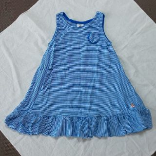 プチバトー(PETIT BATEAU)のプチバトー ワンピース 24m(ロンパース)