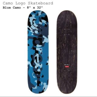 シュプリーム(Supreme)のSUPREME Blue Camo Logo Skateboard(スケートボード)