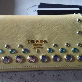 プラダ(PRADA)のPRADAビジュー財布最終値下げ(財布)