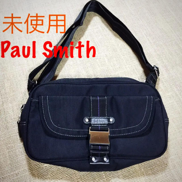 Paul Smith(ポールスミス)の未使用 Paul Smith ショルダーバッグ ブラック メンズのバッグ(ボディーバッグ)の商品写真