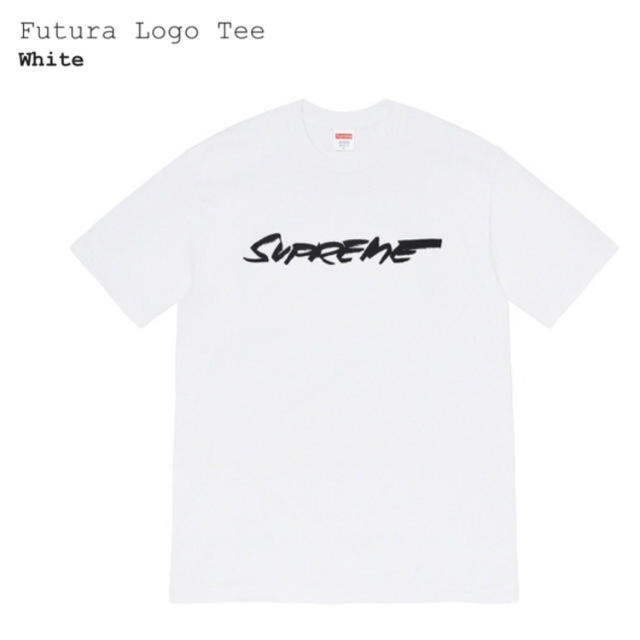 supreme futura logo tee white Mサイズ