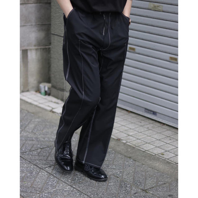 sheba PIN TUCK PANTS "BLK" シーバ ブラック