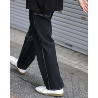 アンユーズド(UNUSED)のsheba 20aw 別注　PIN TUCK PANTS(スラックス)